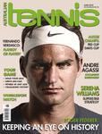 Magazine cover of June 2010 issue &ldquo;Roger Federer: Keeping an eye on history&rdquo;
