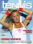 Magazine cover of November 2010 issue &ldquo;Caroline Wozniacki: No.1 work in progress&rdquo;
