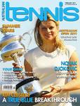Magazine cover of February 2011 issue &ldquo;Kim Clijsters - A true blue breakthrough&rdquo;
