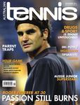 Magazine cover of November 2011 issue &ldquo;Roger Federer at 30: Passion still burns&rdquo;