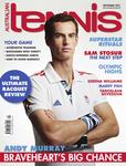Magazine cover of September 2012 issue &ldquo;Andy Murray: Braveheart's Big Chance&rdquo;