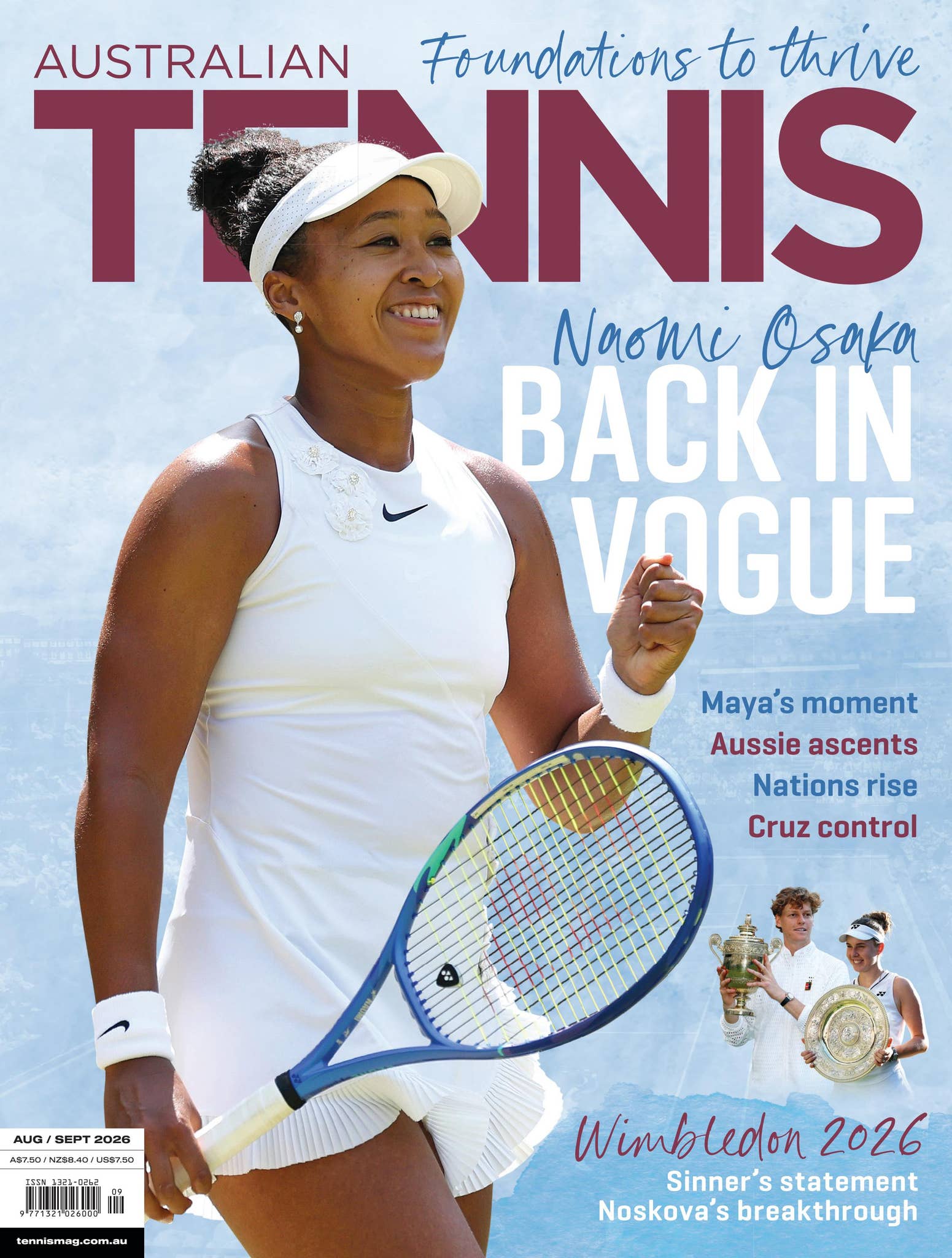 Magazine cover of August/September 2026 issue &ldquo;Foundations to thrive&rdquo;