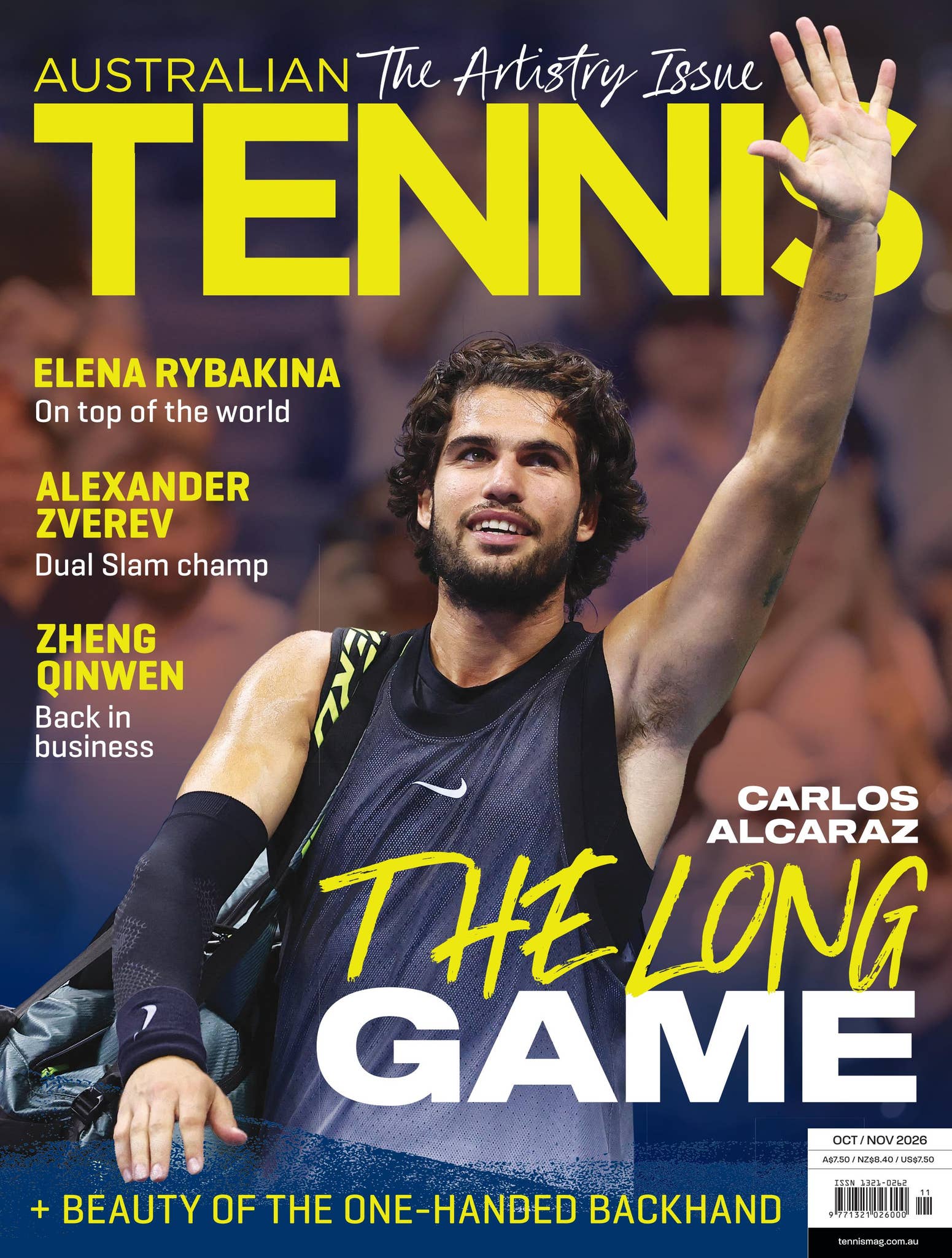 Magazine cover of October/November 2026 issue &ldquo;The Artistry Issue&rdquo;
